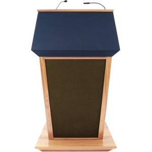 AmpliVox Patriot Plus Lectern with Sound System SS3045-MH SS3045