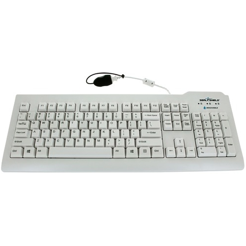 Seal Shield Silver Seal Waterproof Keyboard SSWKSV208DE