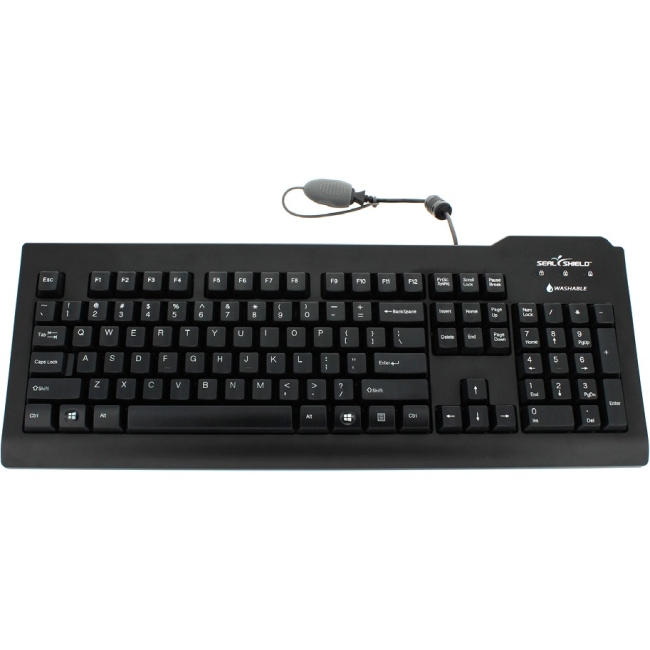 Seal Shield Silver Seal Waterproof Keyboard SSKSV208DK