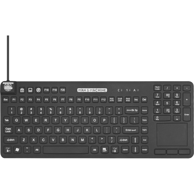 Man & Machine Really Cool Touch Keyboard RCTLP/B5-LT