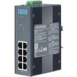 Advantech 8-port Industrial PoE Switch with 24/48 VDC Power Input and Wide Temperature EKI-2528PAI-AE EKI-2528PAI