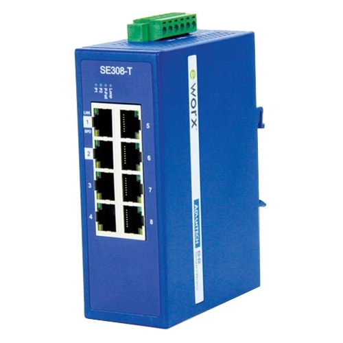 B+B 8-port Gigabit Monitored Ethernet Switch SE308-T