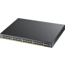 ZyXEL 48-port GbE L2 PoE Switch with 10GbE Uplink XGS2210-52HP