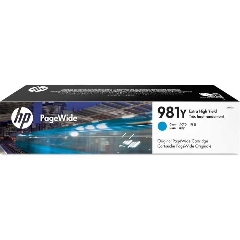 HP High Yield PageWide Cartridge L0R12A HEWL0R12A 981X