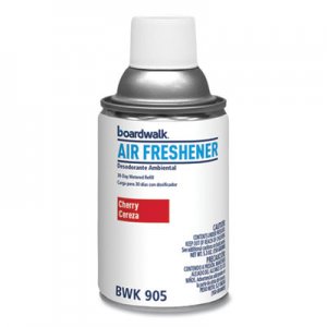Boardwalk Metered Air Freshener Refill, Cherry Thunder, 5.3 oz Aerosol, 12/Carton BWK905