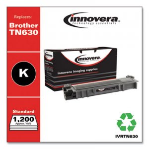 Innovera Remanufactured TN630 Toner, Black IVRTN630