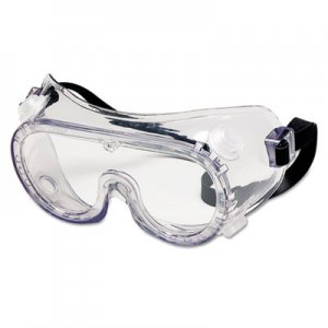 MCR Safety Chemical Safety Goggles, Clear Lens CRW2230RBX 2230R