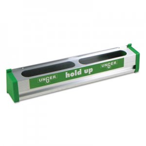 Unger Hold Up Aluminum Tool Rack, 18", Aluminum/Green UNGHU45 HU450
