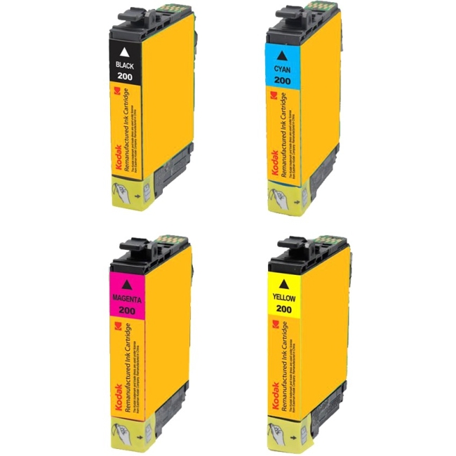 eReplacements Compatible Ink Cartridge Replaces Epson T200COMBO-KD