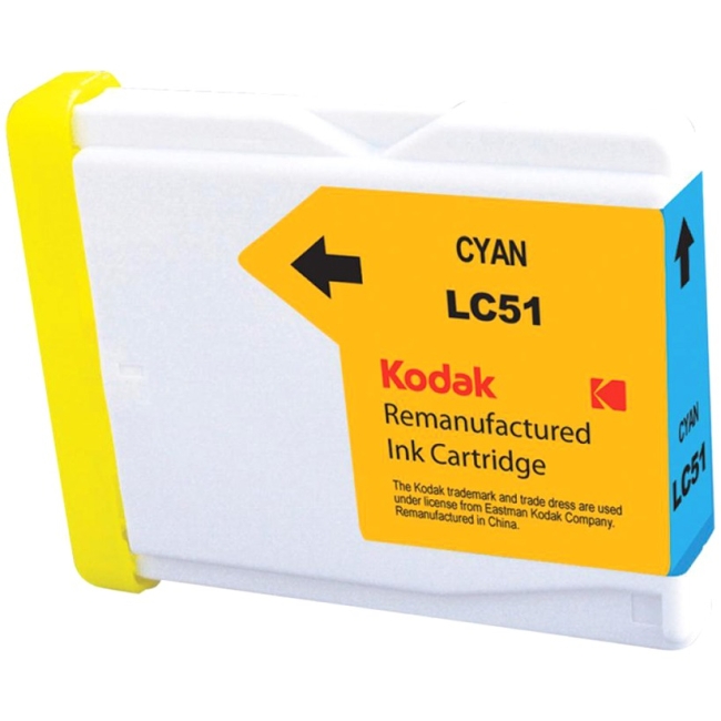 eReplacements Compatible Ink Cartridge Replaces Brother LC51C-KD