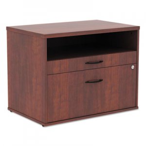 Alera Open Office Series Low File Cab Cred, 29 1/2x19 1/8x22 7/8, Med. Cherry ALELS583020MC