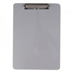 Universal Aluminum Clipboard with Low Profile Clip, 1/2" Capacity, 8 x 11 1/2 Sheets UNV40301 40301