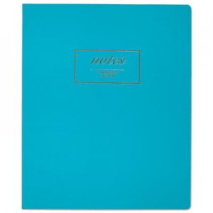 Cambridge Fashion Casebound Business Notebook, 11 x 9, Teal, 80 Sheets MEA49550 49550