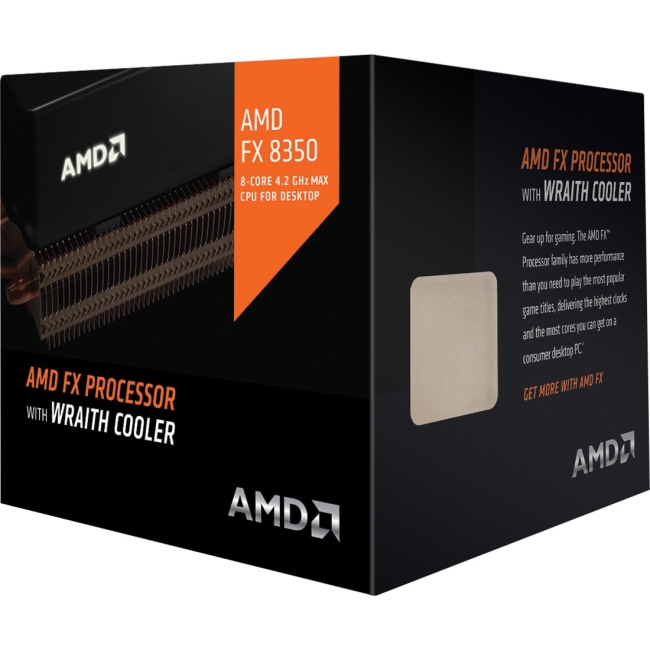 AMD Octa-core 4GHz Desktop Black Edition Processor FD8350FRHKHBX FX-8350