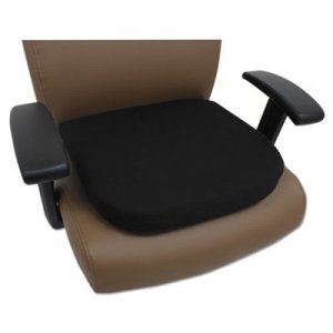 Alera Cooling Gel Memory Foam Seat Cushion, 16 1/2 x 15 3/4 x 2 3/4, Black ALECGC511