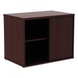 Alera Open Office Low Storage Cab Cred, 29 1/2w x 19 1/8d x 22 7/8h, Mahogany ALELS593020MY