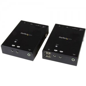 StarTech.com HDMI over CAT5 HDBaseT Extender with USB Hub - 295 ft (90m) - Up to 4K ST121HDBTU