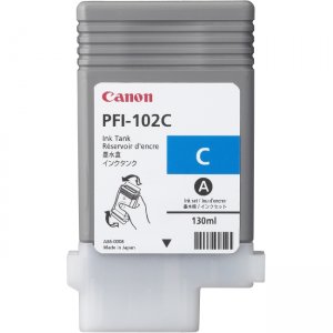 Canon LUCIA Cyan Ink Tank For IPF 500, 600 and 700 Printers 0896B001