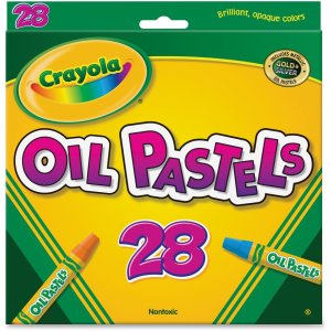 Crayola Jumbo-sized Oil Pestels 524628 CYO524628