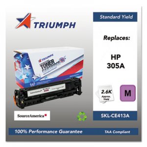 Triumph 751000NSH1287 Remanufactured CE413A (305A) Toner, Magenta SKLCE413A SKL-CE413A