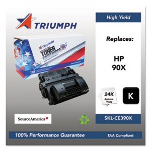Triumph 751000NSH1222 Remanufactured CE390X (90X) High-Yield Toner, Black SKLCE390X SKL-CE390X