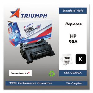Triumph 751000NSH1221 Remanufactured CE390A (90A) Toner, Black SKLCE390A SKL-CE390A