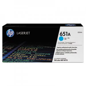 HP 651A, (CE341AG) Cyan Original LaserJet Toner Cartridge for US Government HEWCE341AG CE341AG