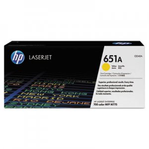 HP 651A, (CE342AG) Yellow Original LaserJet Toner Cartridge for US Government HEWCE342AG CE342AG