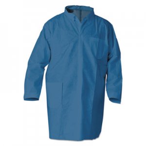 KleenGuard A20 Breathable Particle Protection Professional Jacket, Large, Blue, 15/Carton KCC23873 23873