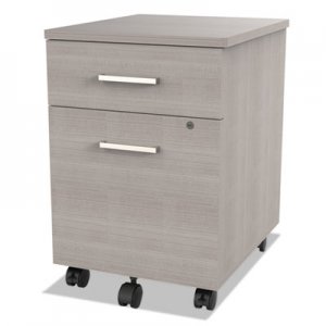 Linea Italia Seven Series Mobile Pedestal File, Box/File Drawer, Ash LITSV752ASH SV752ASH