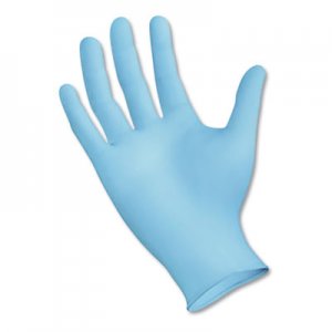 Boardwalk Disposable Examination Nitrile Gloves, Small, Blue, 5 mil, 100/Box BWK382SBX