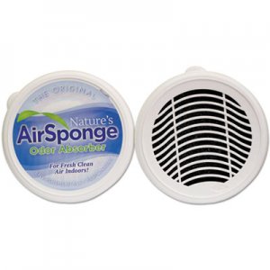 Nature's Air Sponge Odor Absorber, Neutral, 8 oz, Designer Cup, 24/Carton DEL1011DP 101-1DP