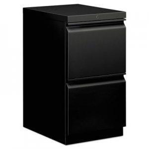 HON Mobile Pedestal File, File/File, 15 x 20 x 28, Black BSXHBMP2FP HBMP2F.P