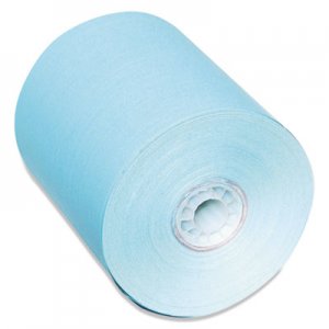 PM Company Direct Thermal Printing Thermal Paper Rolls, 3 1/8" x 230 ft, Blue, 50/Carton PMC05214B