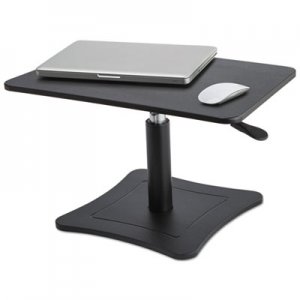 Victor High Rise Adjustable Laptop Stand, 21 x 13 x 12 to 15 3/4, Black VCTDC230B DC230B