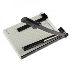 Dahle Vantage Guillotine Paper Trimmer/Cutter, 15 Sheets, 12" Cut Length DAH12E 12E