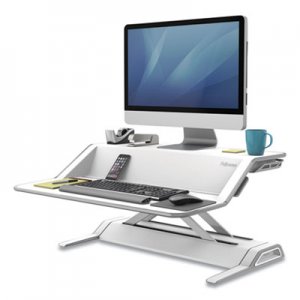 Fellowes Lotus Sit-Stand Workstation, 32 3/4 x 24 1/4 x 5 1/2 to 22 1/2