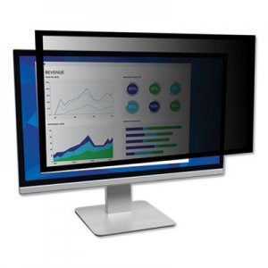 3M Framed Desktop Monitor Privacy Filter for 18.5" Widescreen LCD, 16:9 MMMPF185W9F PF185W9F