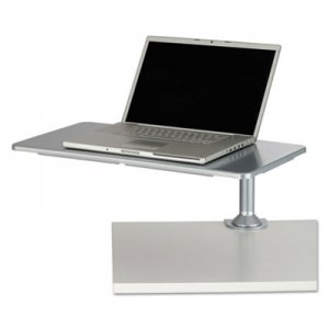 Safco Desktop Sit/Stand Workstations, Laptop, Silver SAF2132SL 2132SL