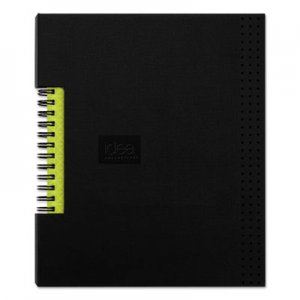 Oxford Idea Collective Professional Wirebound Hardcover Notebook, 8 1/4 x 5 7/8, Black TOP56897 56897