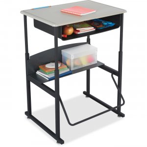 Safco AlphaBetter Desk, 28 x 20 Standard Top with Book Box 1202BE SAF1202BE