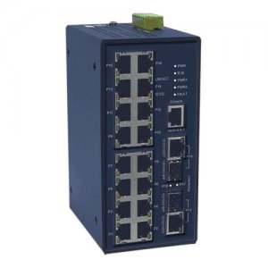 B+B Elinx Industrial Managed Ethernet Switch EIR618-2SFP-T