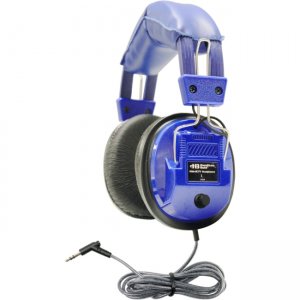 Hamilton Buhl Kids Deluxe Stereo Headphone w/ Volume Control, 3.5mm Plug, Blue KIDS-SC7V