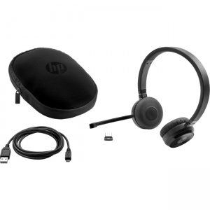 HP UC Wireless Duo Headset W3K09AA#ABA