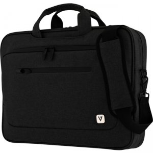 V7 15.6" Slim Laptop Case with Shoulder Strap - Black CTPX1-BLK-1N