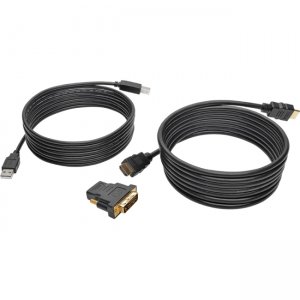 Tripp Lite HDMI/DVI/USB KVM Cable Kit, 10 ft P782-010-DH