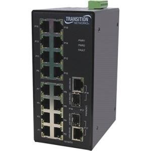 Transition Networks Managed Hardened Fast Ethernet Switch SISTM1040-262D-LRT-B