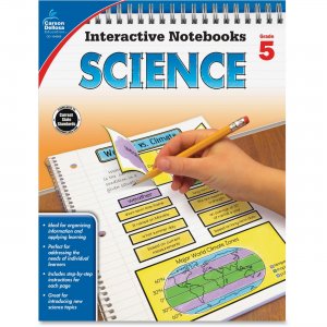 Carson-Dellosa Grade 5 Science Interactive Notebook 104909 CDP104909