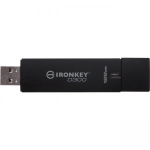 IronKey 128GB Standard USB 3.0 Flash Drive IKD300/128GB D300