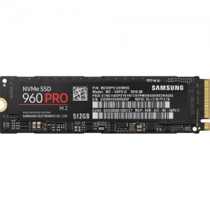 Samsung SSD 960 PRO NVMe M.2 512GB MZ-V6P512BW